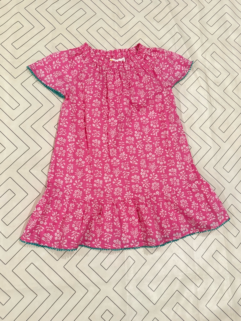 Boden Pink Floral Dress